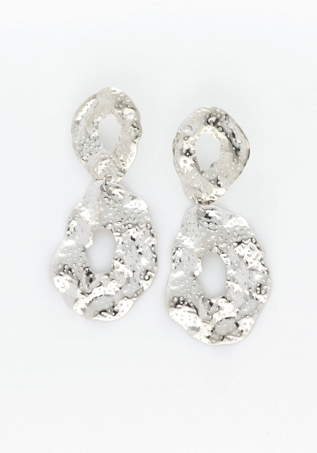 Silberfarbig NOTRE-V Ohrringe OM04013