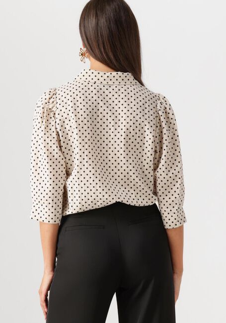 Creme LOLLYS LAUNDRY Blusen BONOLL SHIRT SS - large
