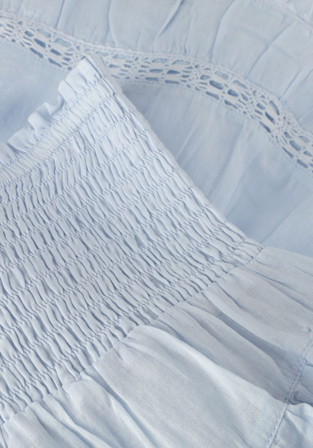 Hellblau NOTRE-V Minirock VOILE SKIRT - large