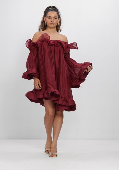Bordeaux Y.A.S. Minikleid YASFALLULAH O/S DRESS - D2D - large