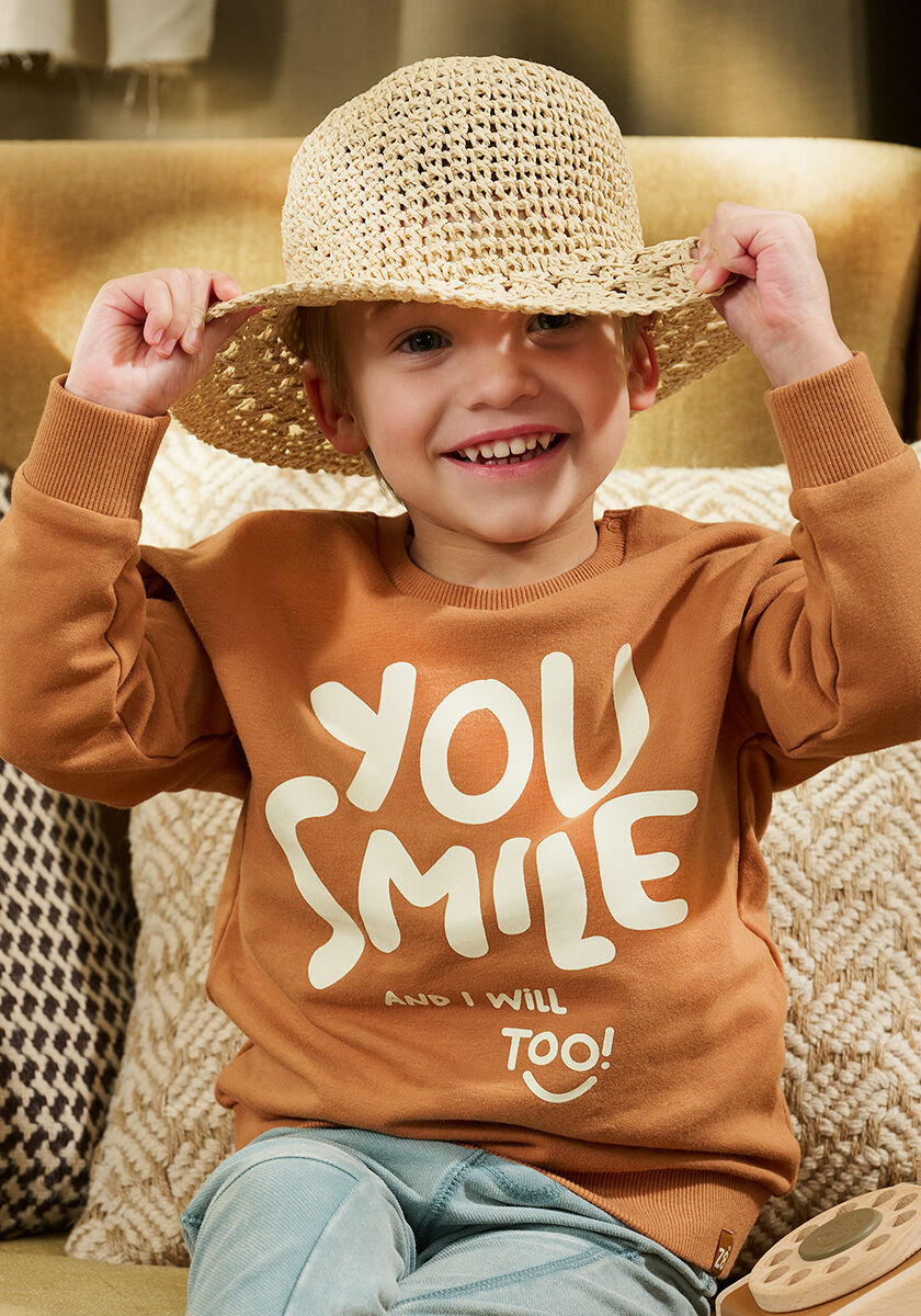 Braune Z8 Sweatshirt EZRA - large