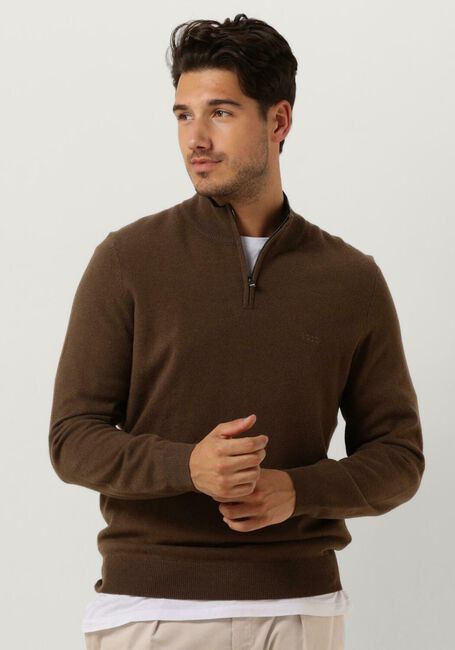 Dunkelgrün BOSS BLACK Pullover MARLO - large