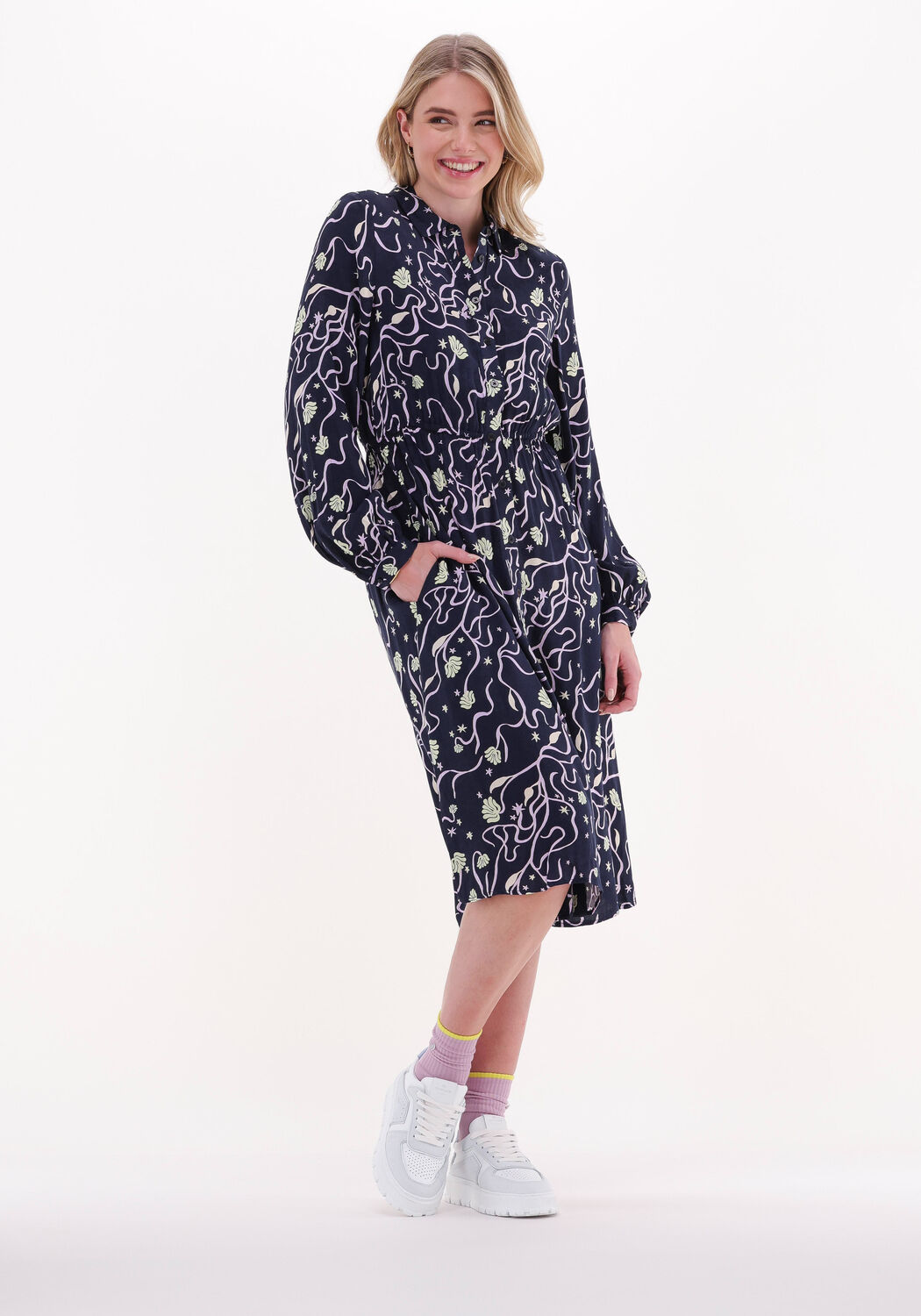 Scotch and soda kleid dunkelblau