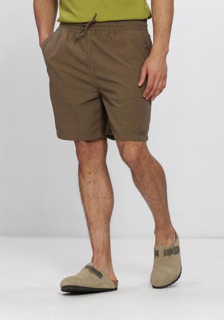 Taupe FOR&Eacute;T Kurze Hose HUSH SEERSUCKER SHORTS - large