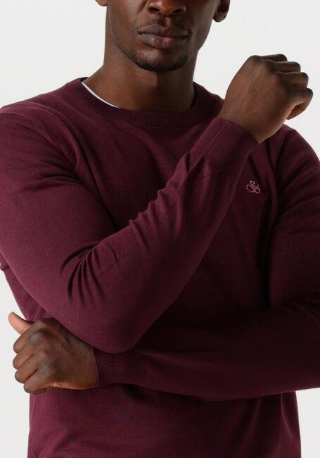 Rote SCOTCH & SODA Sweatshirt ESSENTIAL VISCOSE SWEATER - large