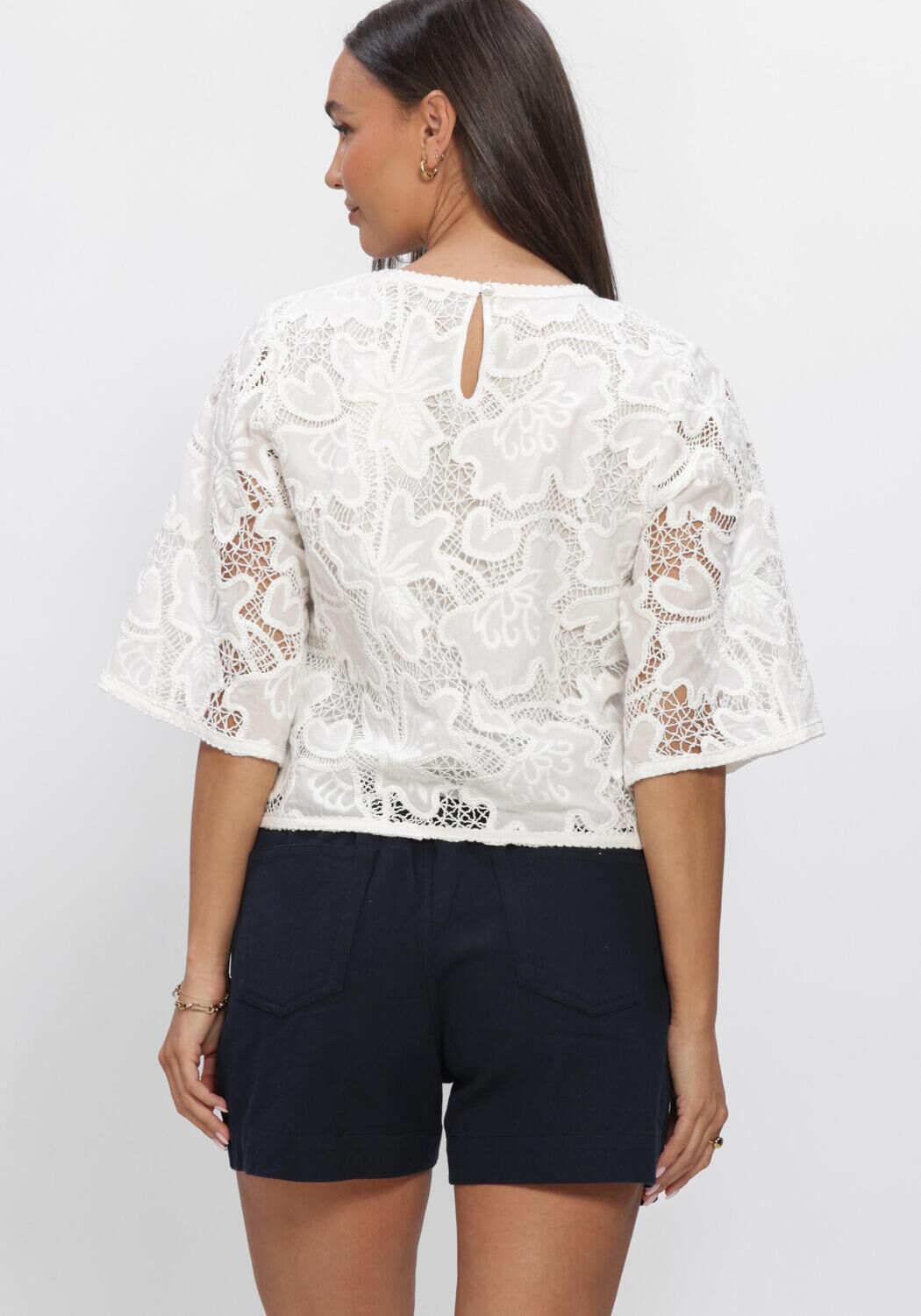 Wei&szlig;e BEAUMONT Top LARISA TOP - large