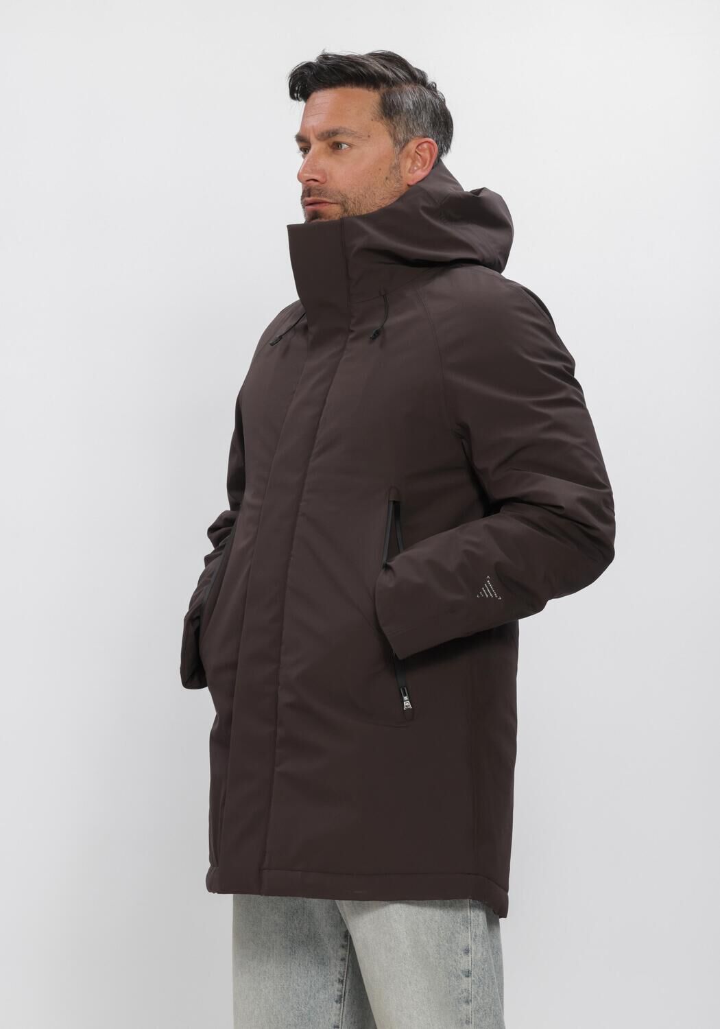 Braune KRAKATAU Winterjacken QM613 - large