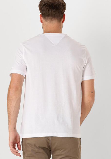 Weiße TOMMY HILFIGER T-shirt MONOTYPE ALL AMERICAN TEE - large