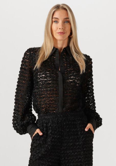 Schwarze STUDIO AMAYA Blusen ELEONORA - large