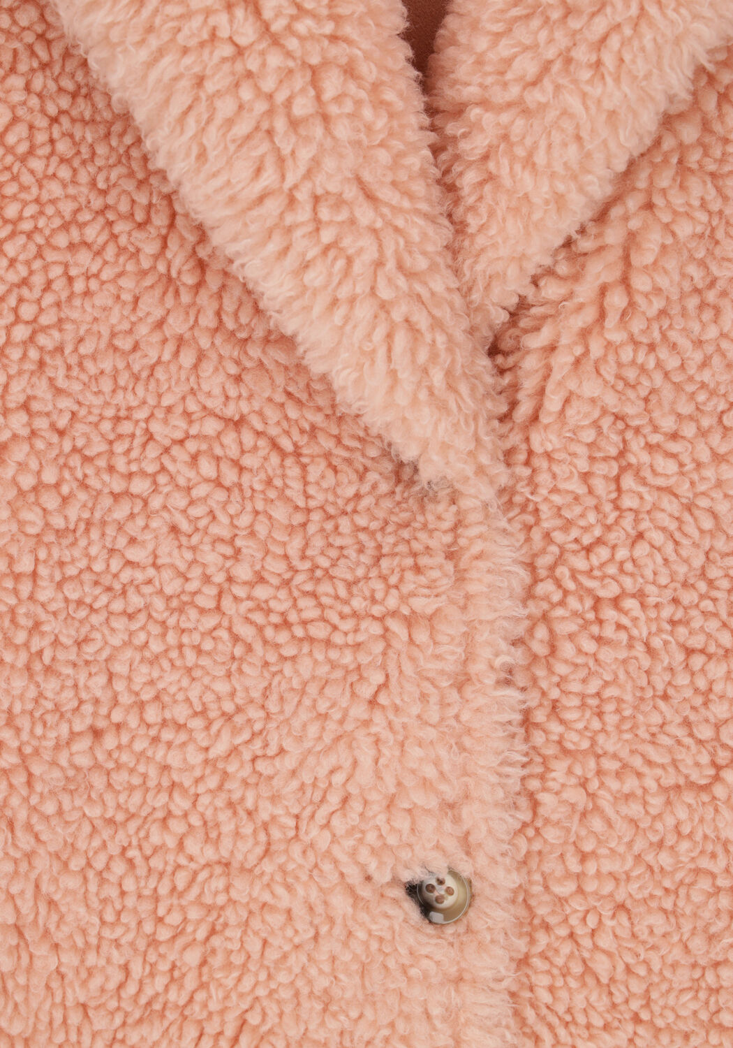 Rosane BEAUMONT Teddy-Jacke REVERSIBLE CURLY LAMMY COAT - large