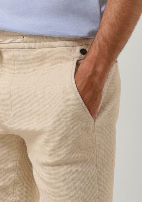 Beige CAST IRON Kurze Hose CHINO SHORTS WAFFLE STRUCTURE - large