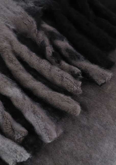 Graue YEHWANG Schal SJAAL MET FRANJES - large