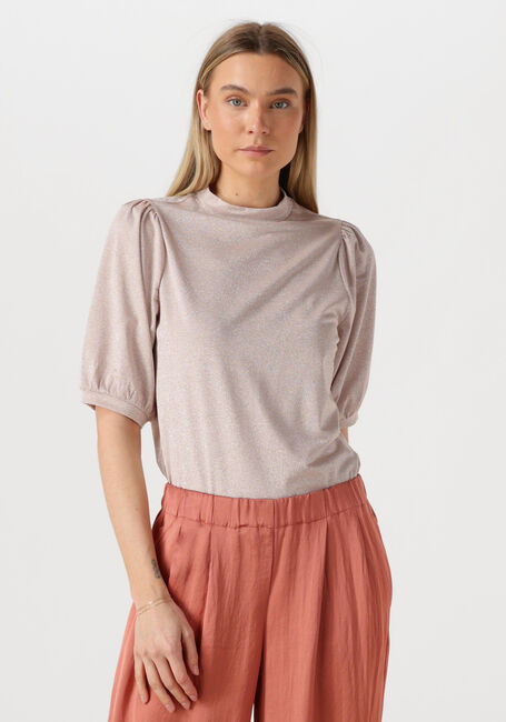 Metallisch SUMMUM Top SHORT SLEEVE TOP SOFT LUREX JERSEY - large
