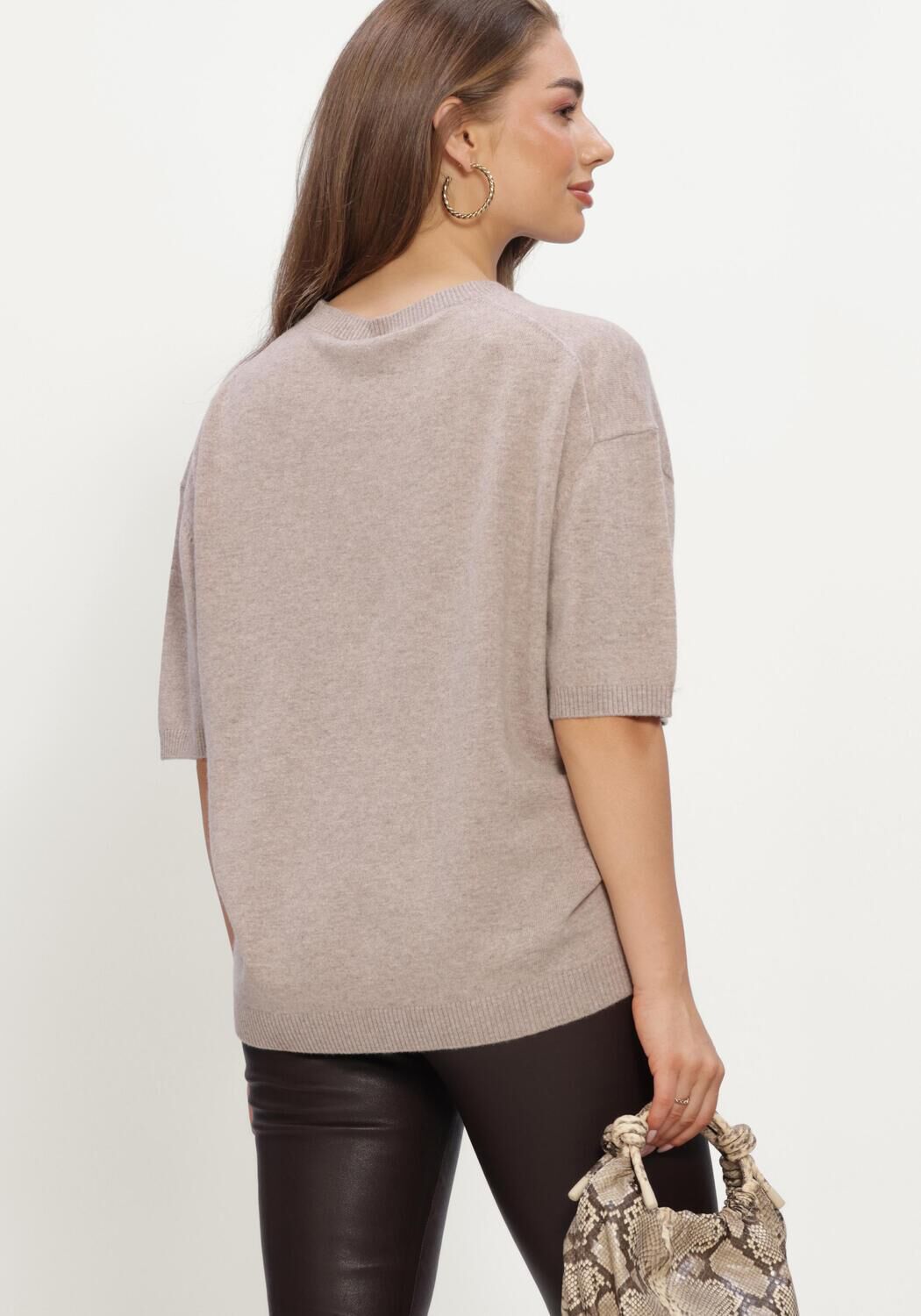 Beige STUDIO AR Pullover & Cardigans LEVINA CASHMERE BLEND - large