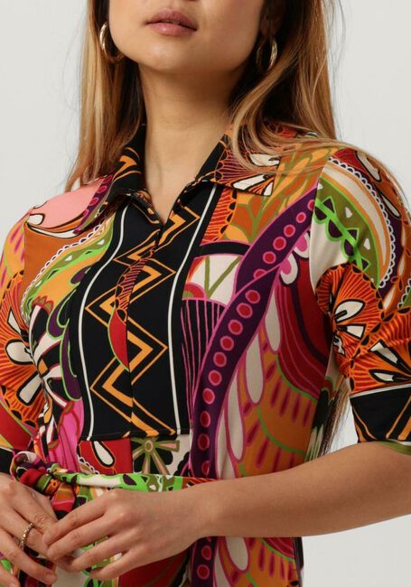 Mehrfarbige/Bunte VANILIA Maxikleid FLOWY FUN DRESS - large