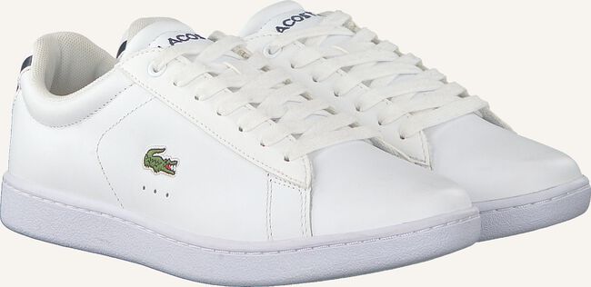 Weiße LACOSTE Sneaker Low CARNABY EVO DAMES Weiße LACOSTE Sneaker Low CARNABY EVO DAMES - large