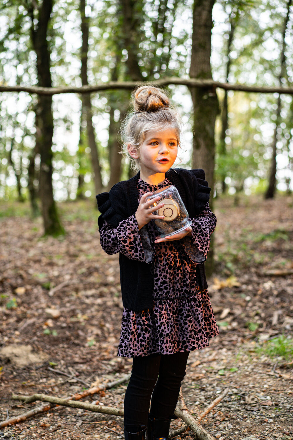 Mehrfarbige/Bunte KOKO NOKO Minikleid Q52975 - large