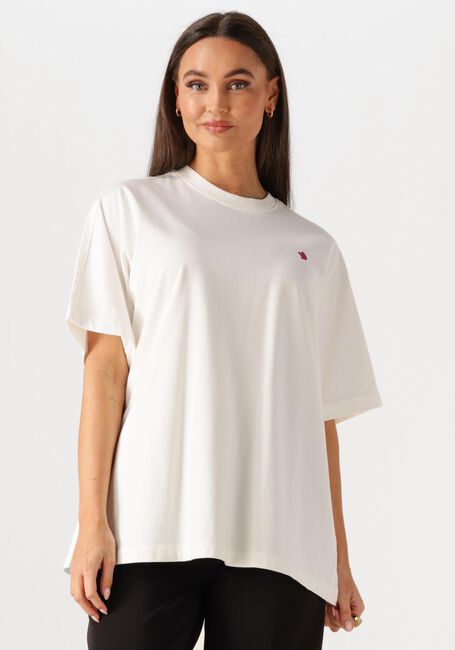 Ecru CATWALK JUNKIE Top OVERSIZED GRAPHIC TSHIRT - large