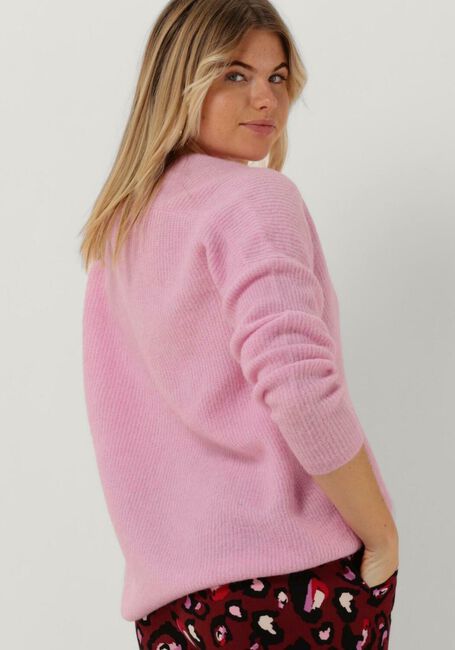 Hell-Pink MOS MOSH Pullover THORA V-NECK KNIT - large