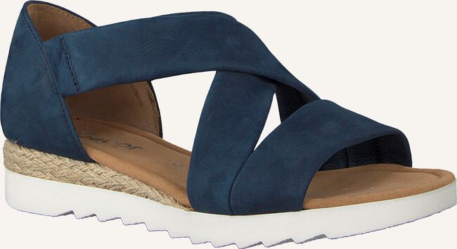 Blaue GABOR Flache Sandalen 711.1 Blaue GABOR Flache Sandalen 711.1 - large