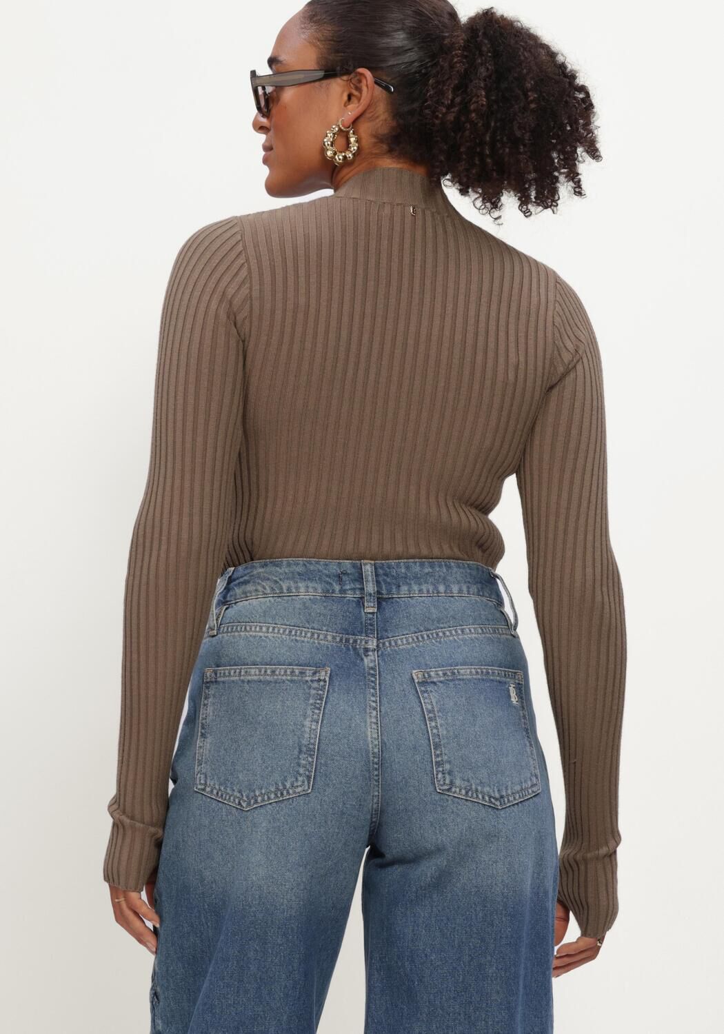 Braune IBANA Pullover & Cardigans KINZY - large