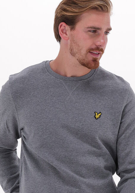 Graue LYLE & SCOTT Pullover CREW NECK SWEATSHIRT - large