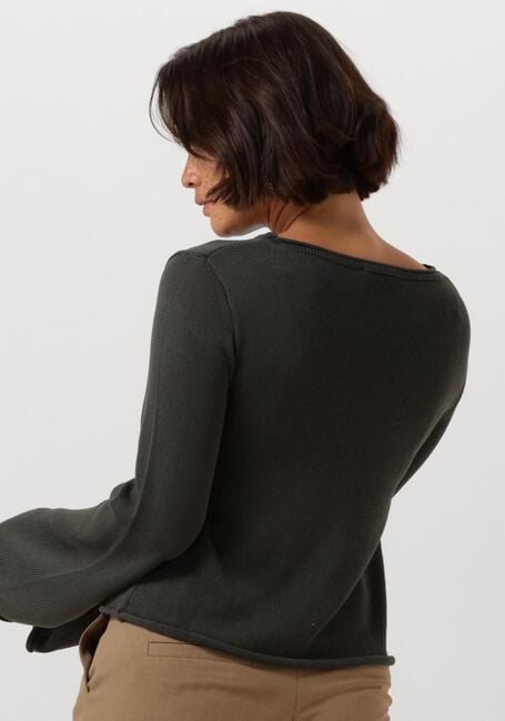 Grüne MODSTRÖM Tops & T-shirts IVONNEMD FLARED O-NECK - large