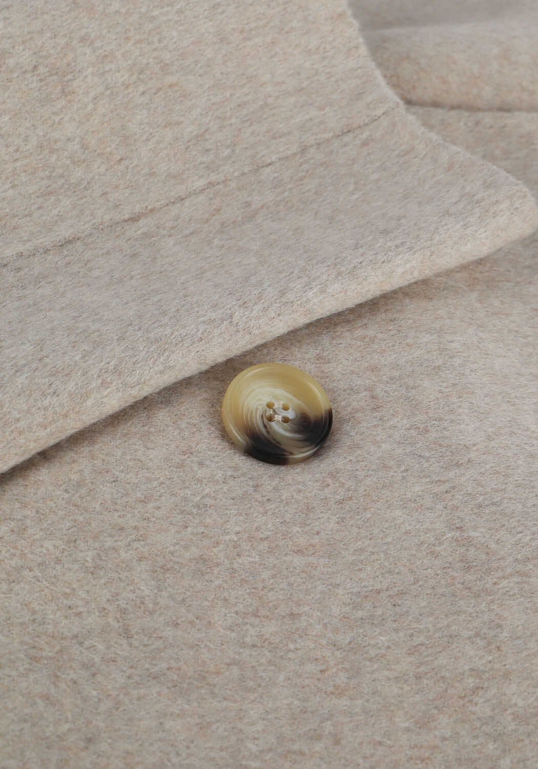 Beige SELECTED WOMEN M&auml;ntel SLFTAMA HANDMADE WOOL COAT B S - large