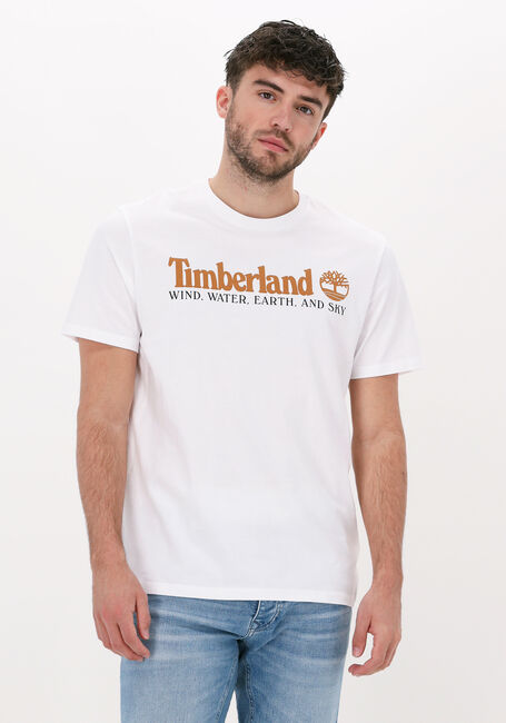 Weiße TIMBERLAND T-shirt WWESR FRONT TEE - large
