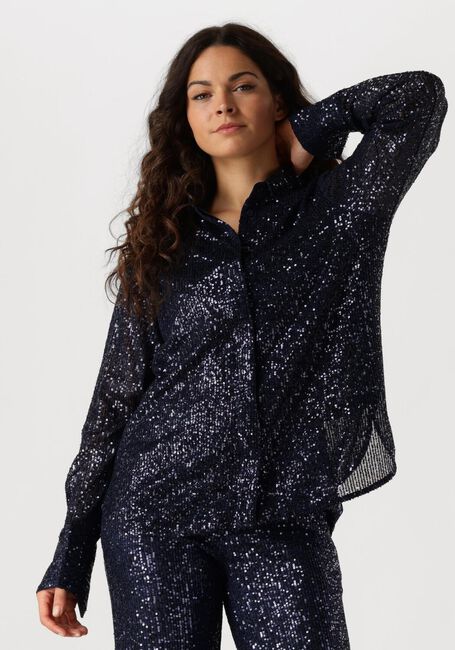 Blaue SECOND FEMALE Blusen MOONSHINE BLOUSE - large