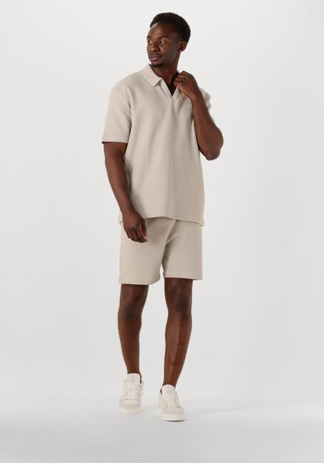Ecru PURE PATH Kurze Hose REGULAR FIT CASUAL SHORTS - large