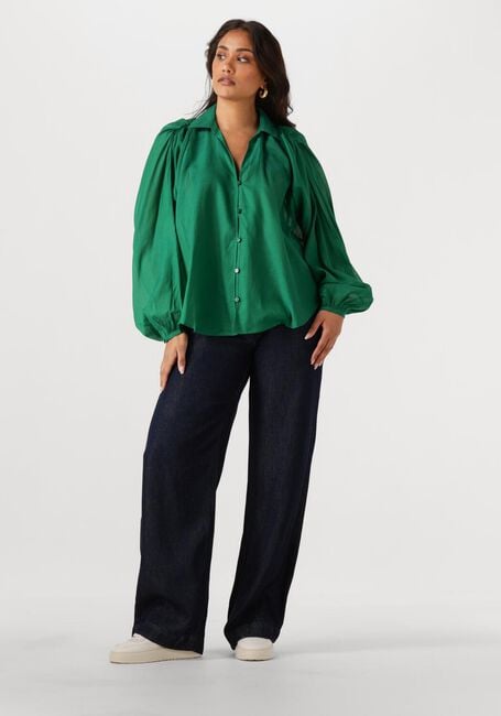 Grüne POM AMSTERDAM Blusen LENA MEADOW - large