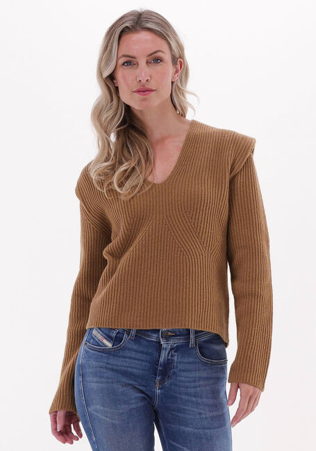 Camelfarbene DRYKORN Pullover JADYN 420041 - large