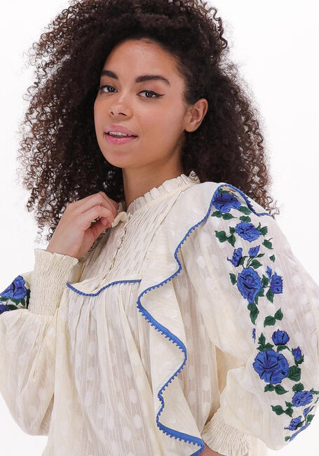 Beige Y.A.S. Blusen YASMENA LS TOP - large