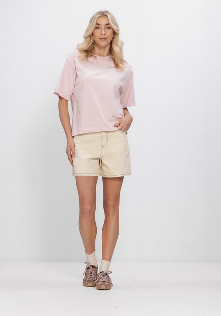 Beige OBJECT Kurze Hosen OBJANDREA HW SHORTS - large