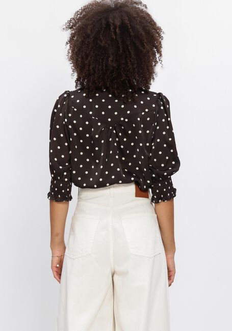 Braune NEO NOIR Blusen DIANA DOT BLOUSE - large