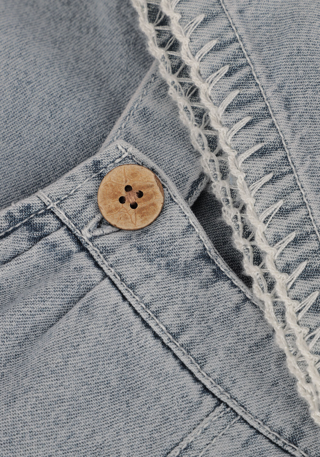 Blaue LIL' ATELIER Latzhosen NMFFUNDA DNM SHORT OVERALL 4331-FD F LIL - large