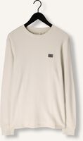 Beige CALVIN KLEIN Pullover WOVEN LABEL WAFFLE LS TEE Beige CALVIN KLEIN Pullover WOVEN LABEL WAFFLE LS TEE - medium