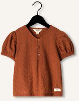 Camelfarbene BAJE STUDIO Top WOVEN EMBRO SHORTSLEEVE Camelfarbene BAJE STUDIO Top WOVEN EMBRO SHORTSLEEVE - medium