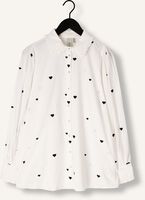 Weiße Y.A.S. Blusen YASHEART LS LONG SHIRT Weiße Y.A.S. Blusen YASHEART LS LONG SHIRT - medium