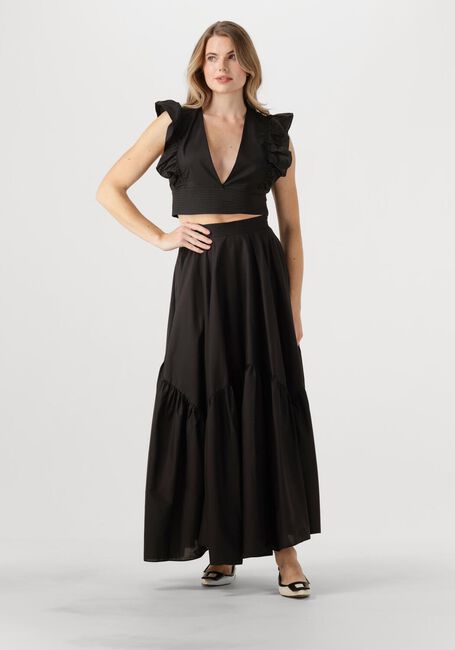Schwarze VANESSA BRUNO Maxirock ASTREE - large