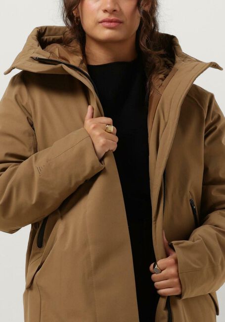 Camelfarbene KRAKATAU Parkas 123200039 - large