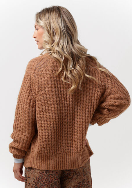 Camelfarbene BY-BAR Strickjacke KATY CARDIGAN - large