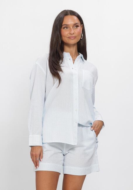 Sand MSCH COPENHAGEN Blusen MSCHFELICITY SHIRT STP - large