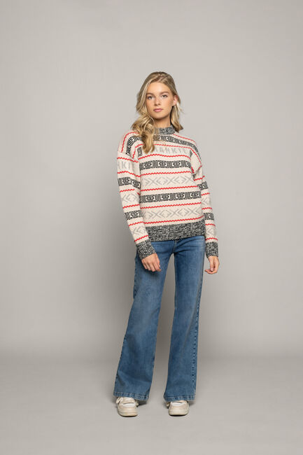 Mehrfarbige/Bunte FRANKIE & LIBERTY Pullover KENDALL KNIT - large
