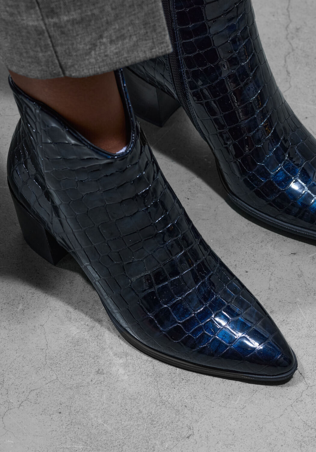 Blaue LINA LOCCHI Stiefeletten AT 152 - large