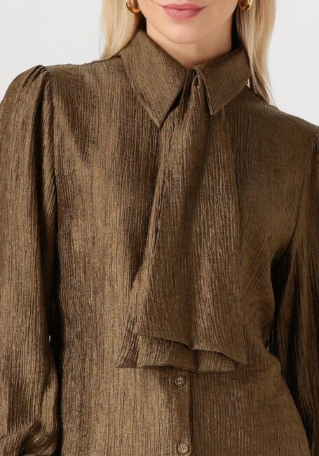 Braune AAIKO Blusen VERONNE TIE VIS 545 - large