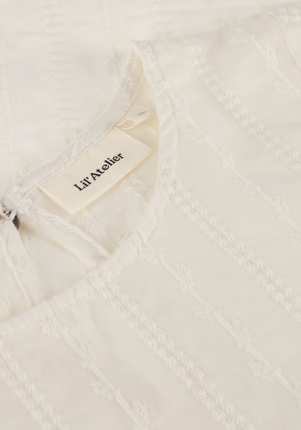 Wei&szlig;e LIL' ATELIER Blusen NMFJAZELLE SS LOOSE SHIRT LIL - large