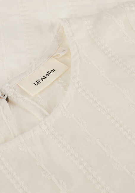 Weiße LIL' ATELIER Blusen NMFJAZELLE SS LOOSE SHIRT LIL - large