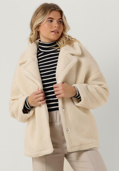 Ecru IBANA Teddy-Jacke CHER - large